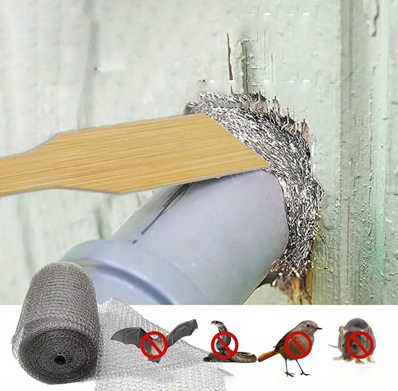 Sieťka z nehrdzavejúcej ocele proti hlodavcom